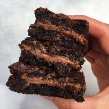 Delicious Gluten-free Chocolate Stuffed Brownies